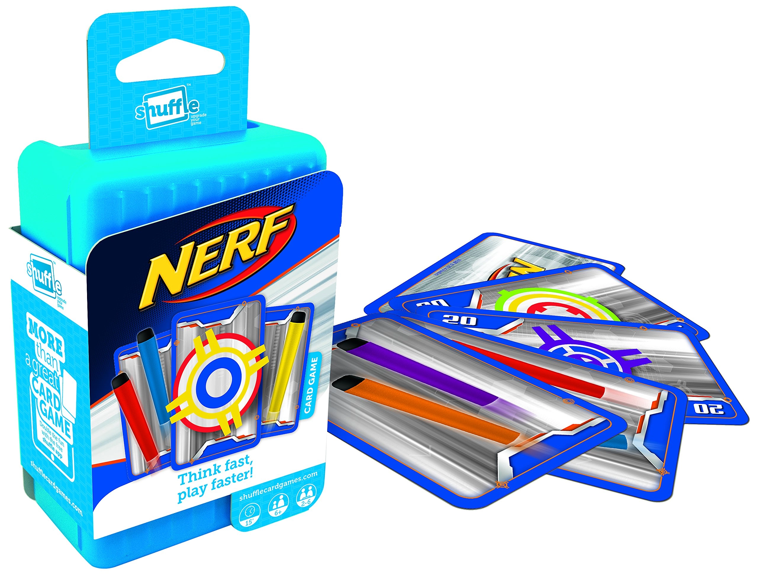 Shuffle Nerf Card Game - Space Multicolor