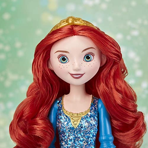 Merida Doll - Plastic Shimmering Gown