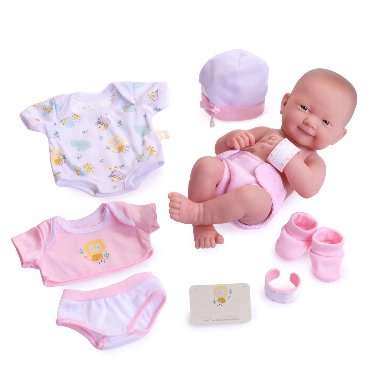 JC Toys La Newborn - 14" Vinyl Gift Set Ages 2+