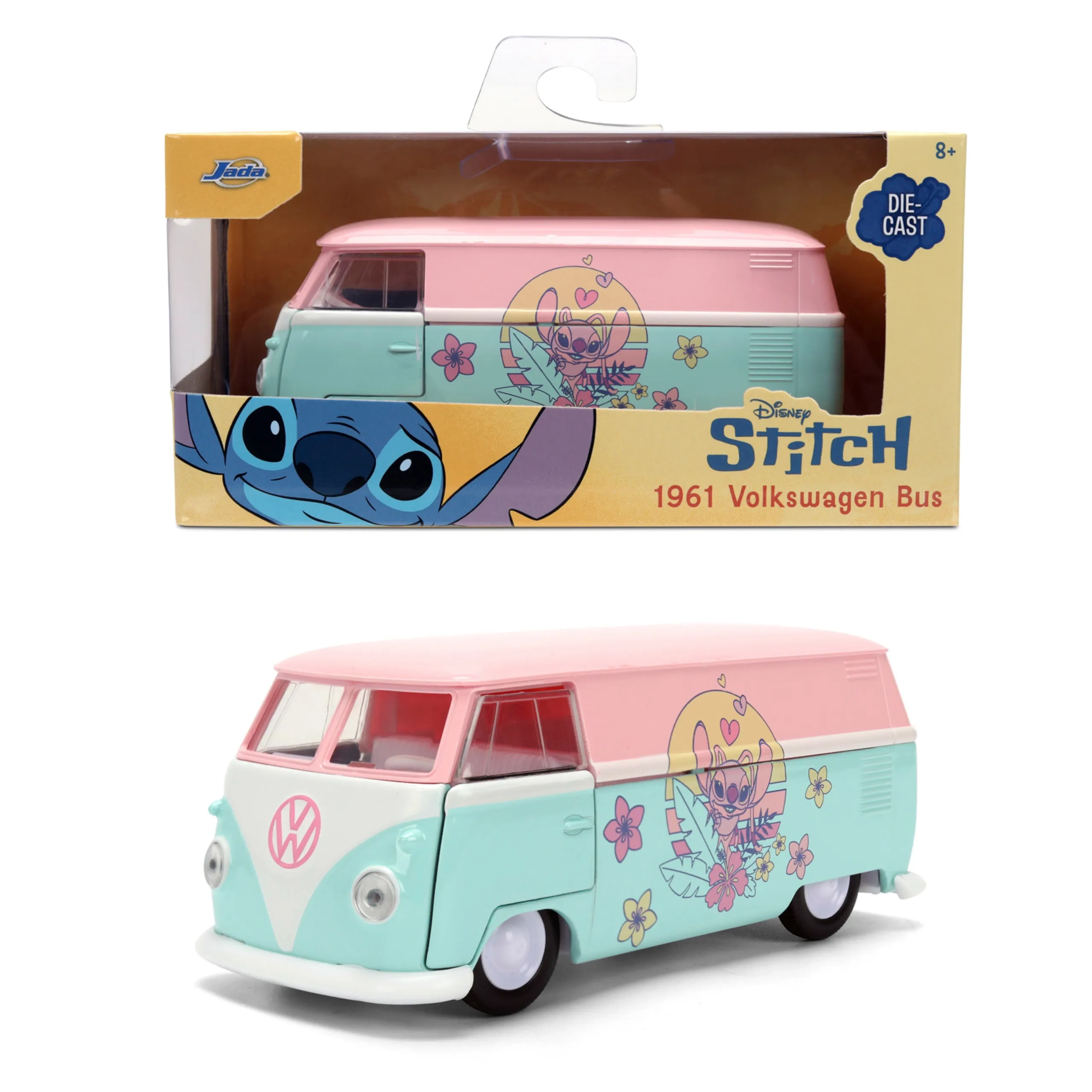 Jada Stitch Angel Volkswagen Bus - 1:32