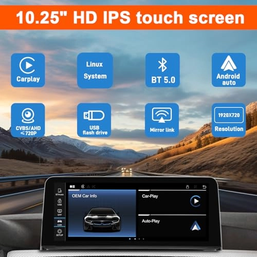 Car Touch Display Screen - 10.25 Inch