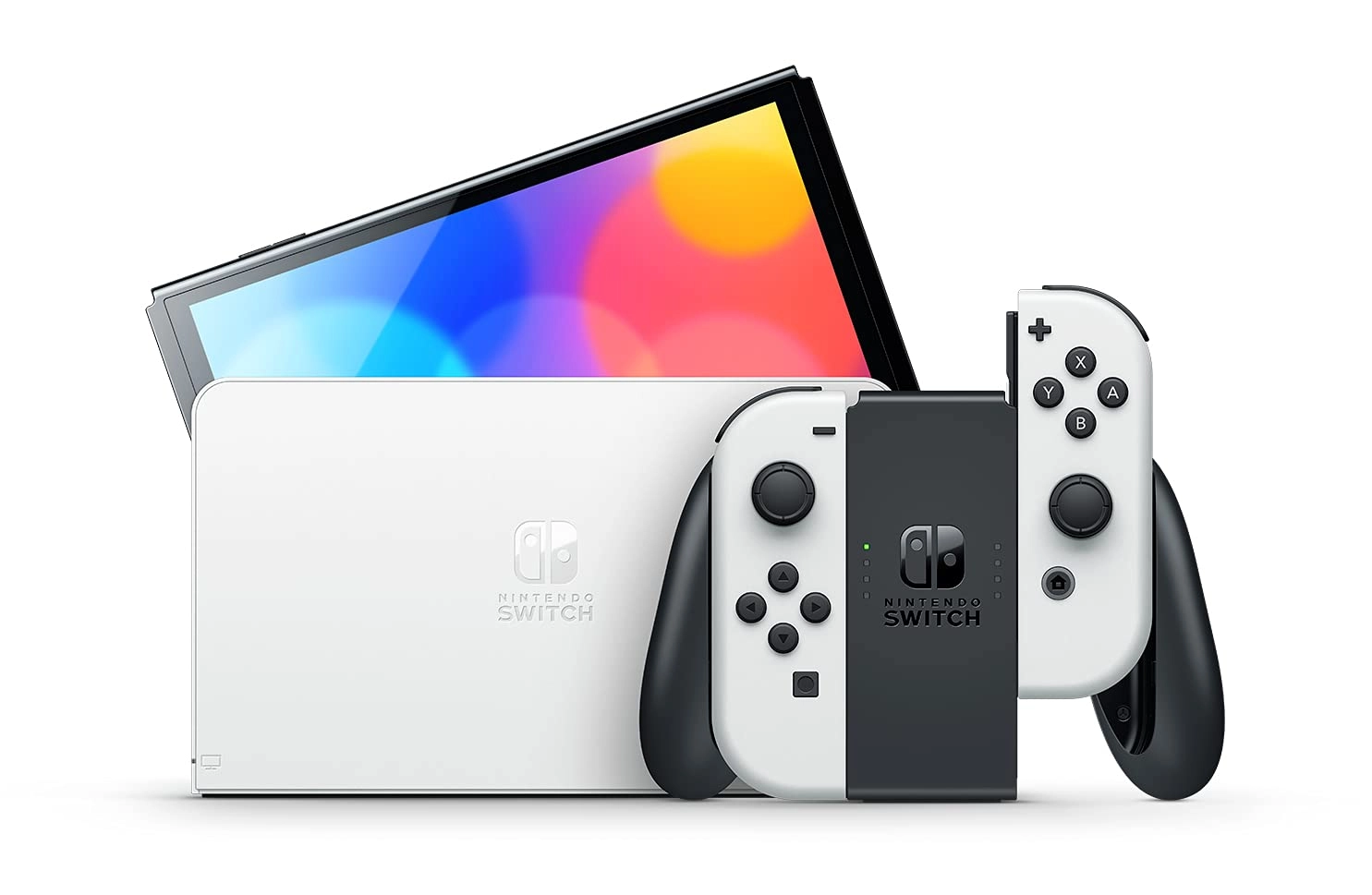 Nintendo Switch OLED - White Joy-Con Bundle