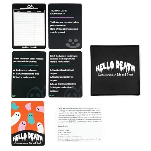 End of Life Conversation Cards - 120 Thought-Provoking Questions