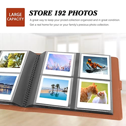 Instax Square 288 Pockets Faux Leather Photo Album
