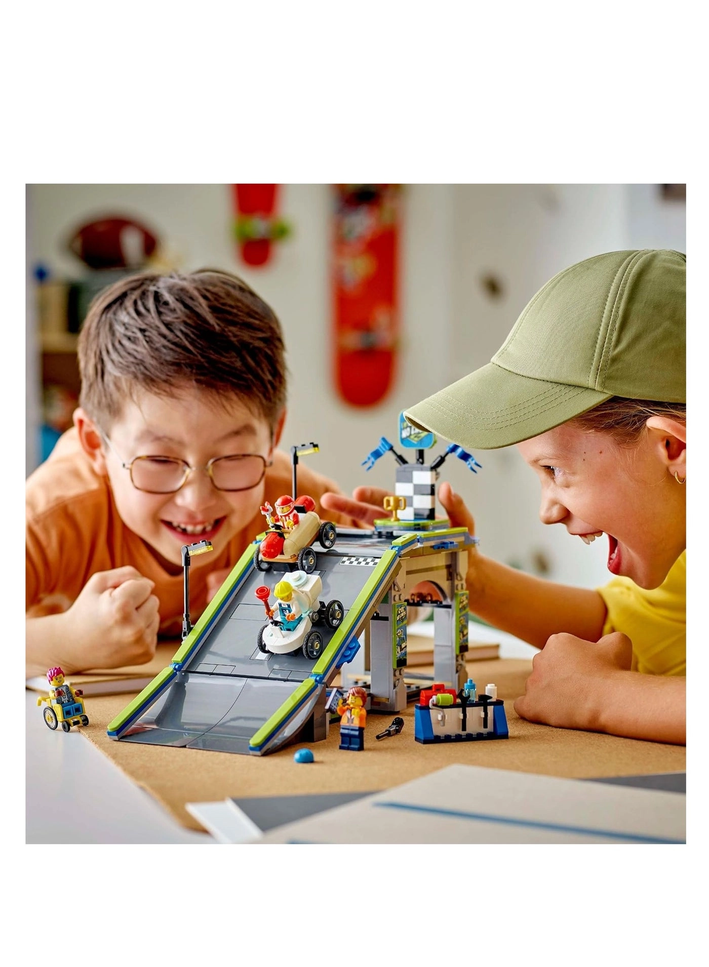 No Limits: Race Car Ramp Track