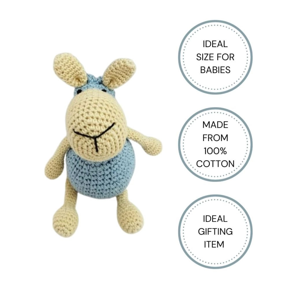 Crocheted Sheep 26 cm 