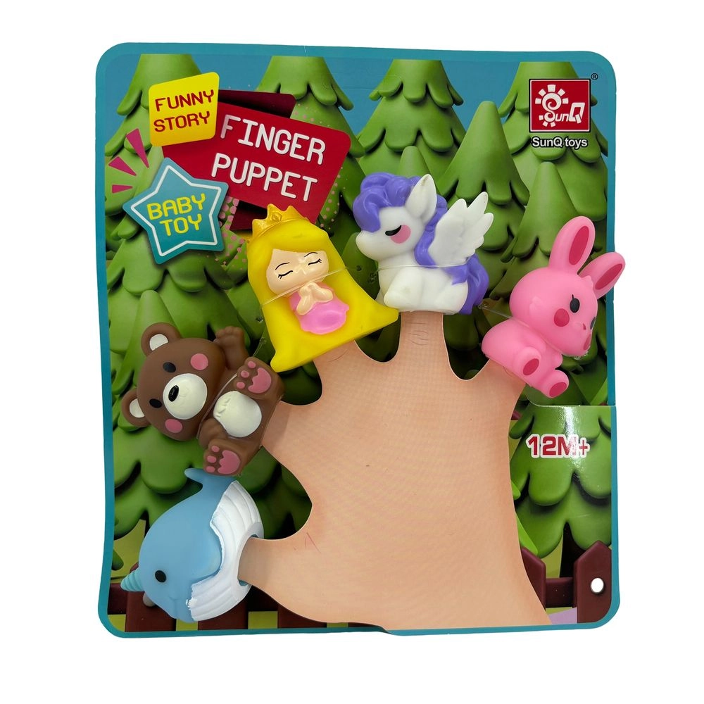 Funny Story Finger Puppet Toy Set