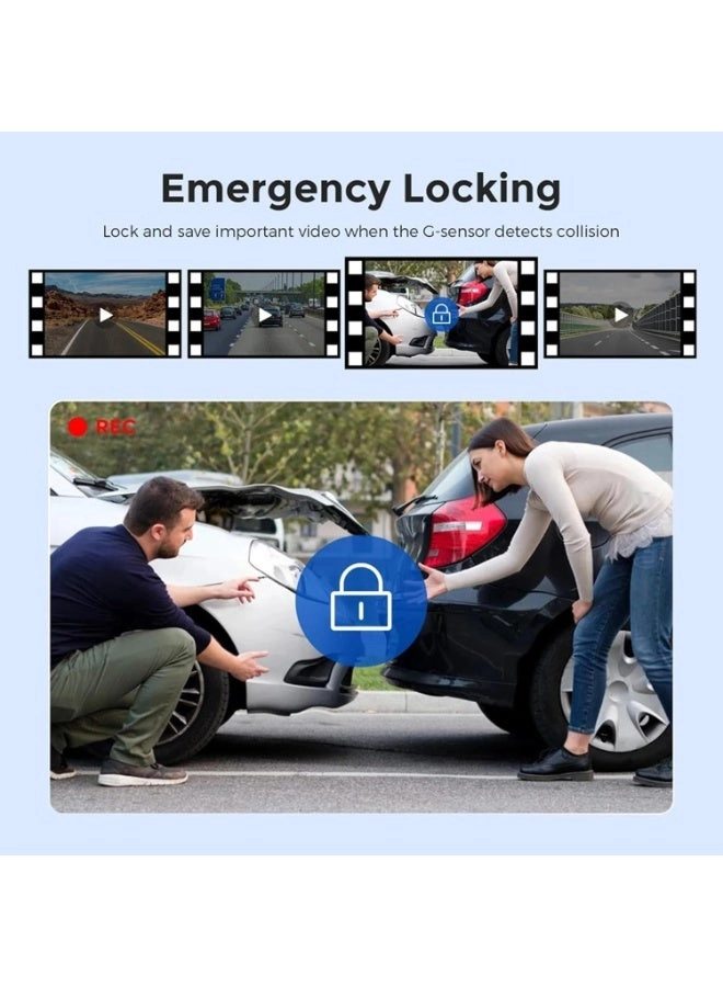 Discovery Car Dash Cam - 4K