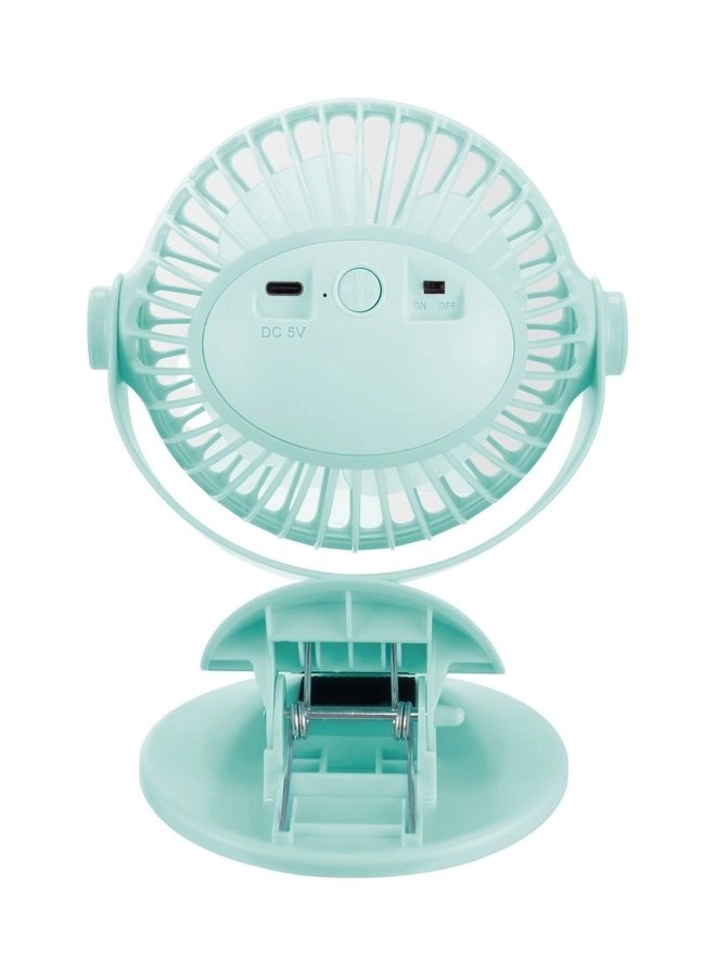 SRF-104N - 2-In-1 Desk and Clip Fan Blue