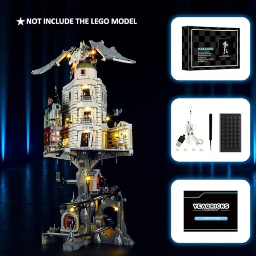LED Light - for Lego-76417 Harry Potter Gringotts Wizarding Bank