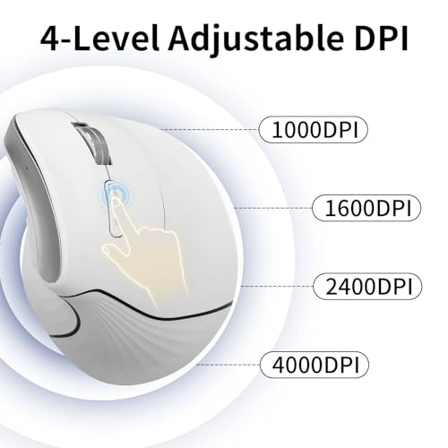 Vertical Wireless Mouse - Bluetooth