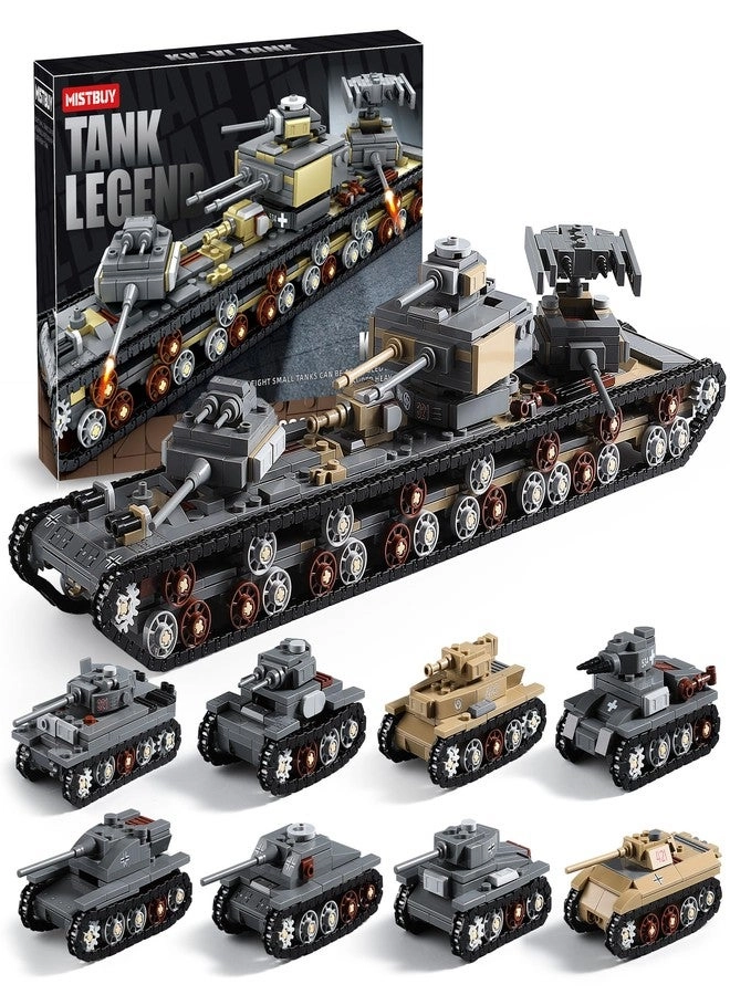 MISTBUY WW2 Army Tank