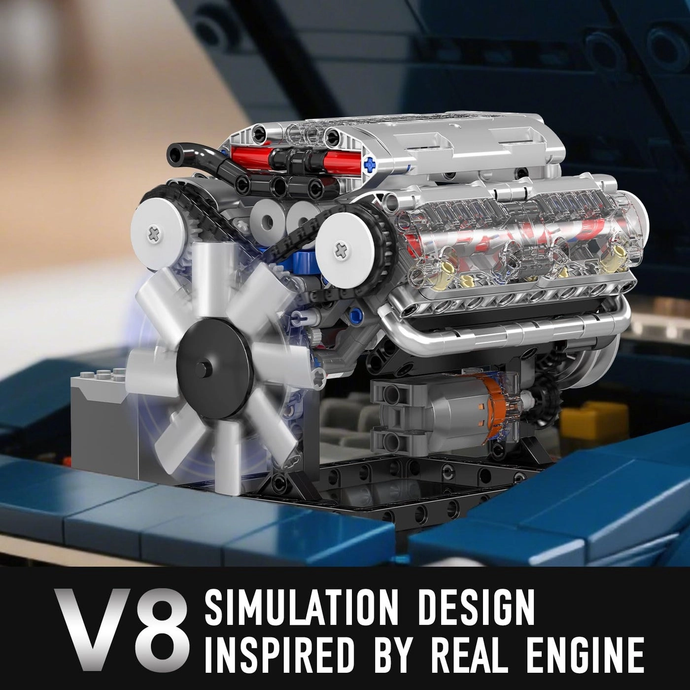 V8 Engine (10088) - 8-Cylinder Petrol