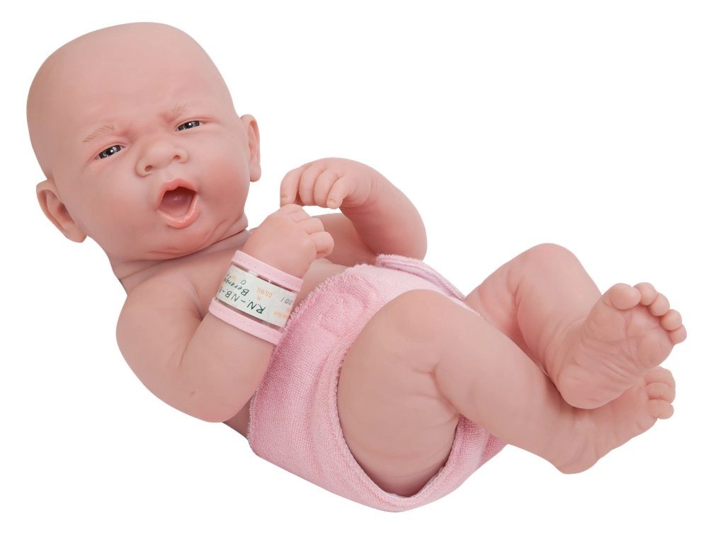 JC Toys Group, Inc. La Newborn First Yawn - 14 inches Vinyl Real Girl Ages 2+