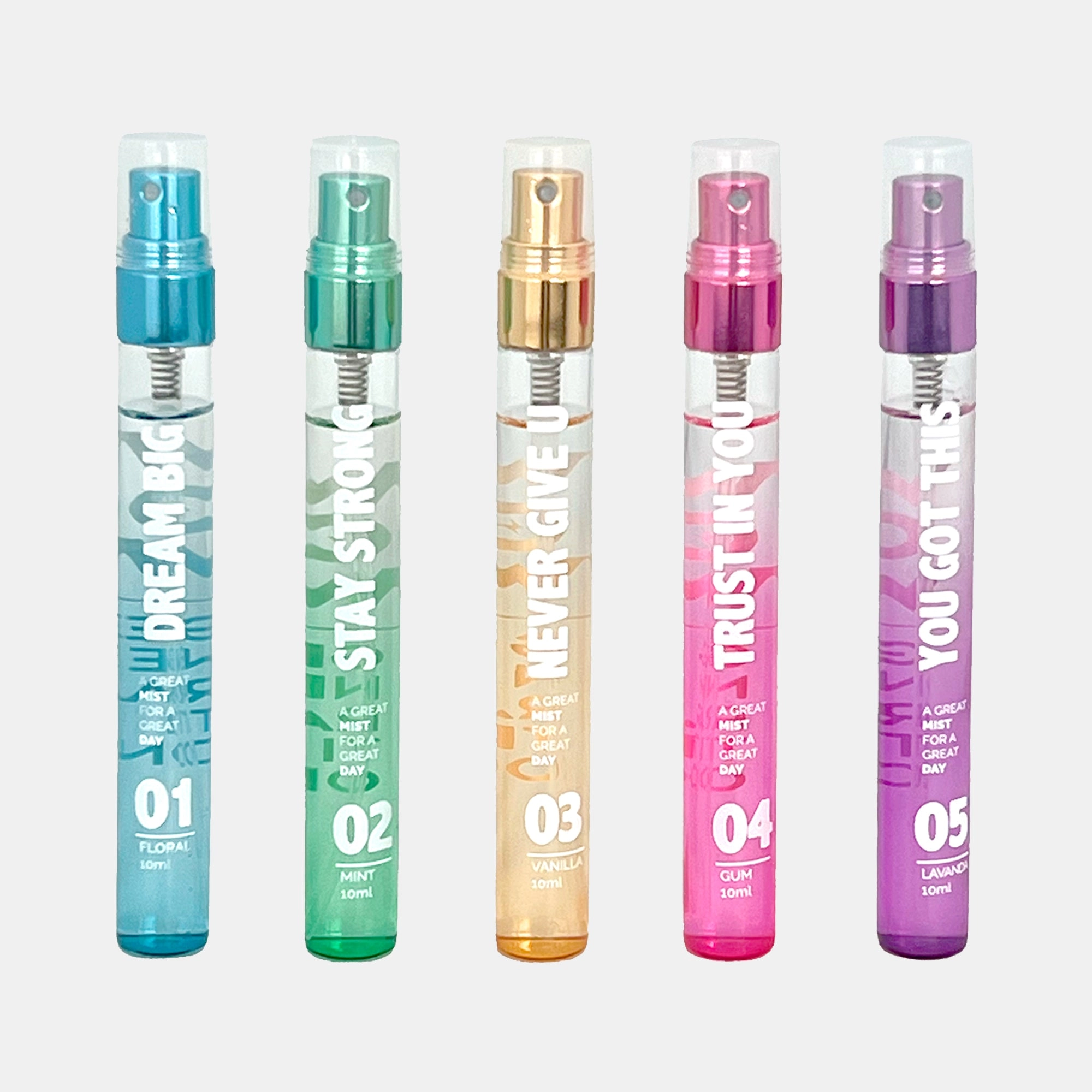 Body Mists Discovery Set - Watermelon Mint Vanilla Bubble-gum Lavender