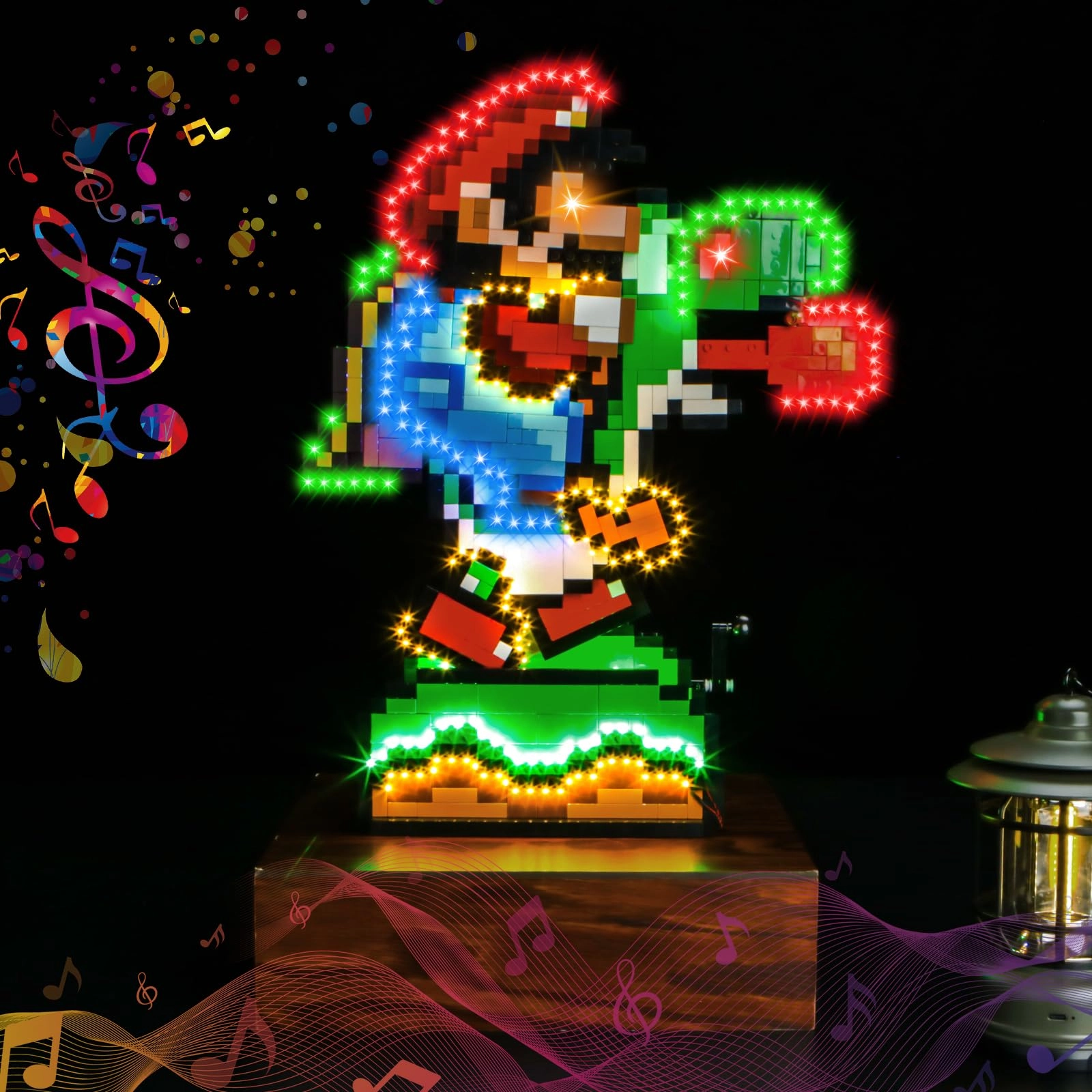 BrickBling Music Version Light Kit - 71438 Super M'ario