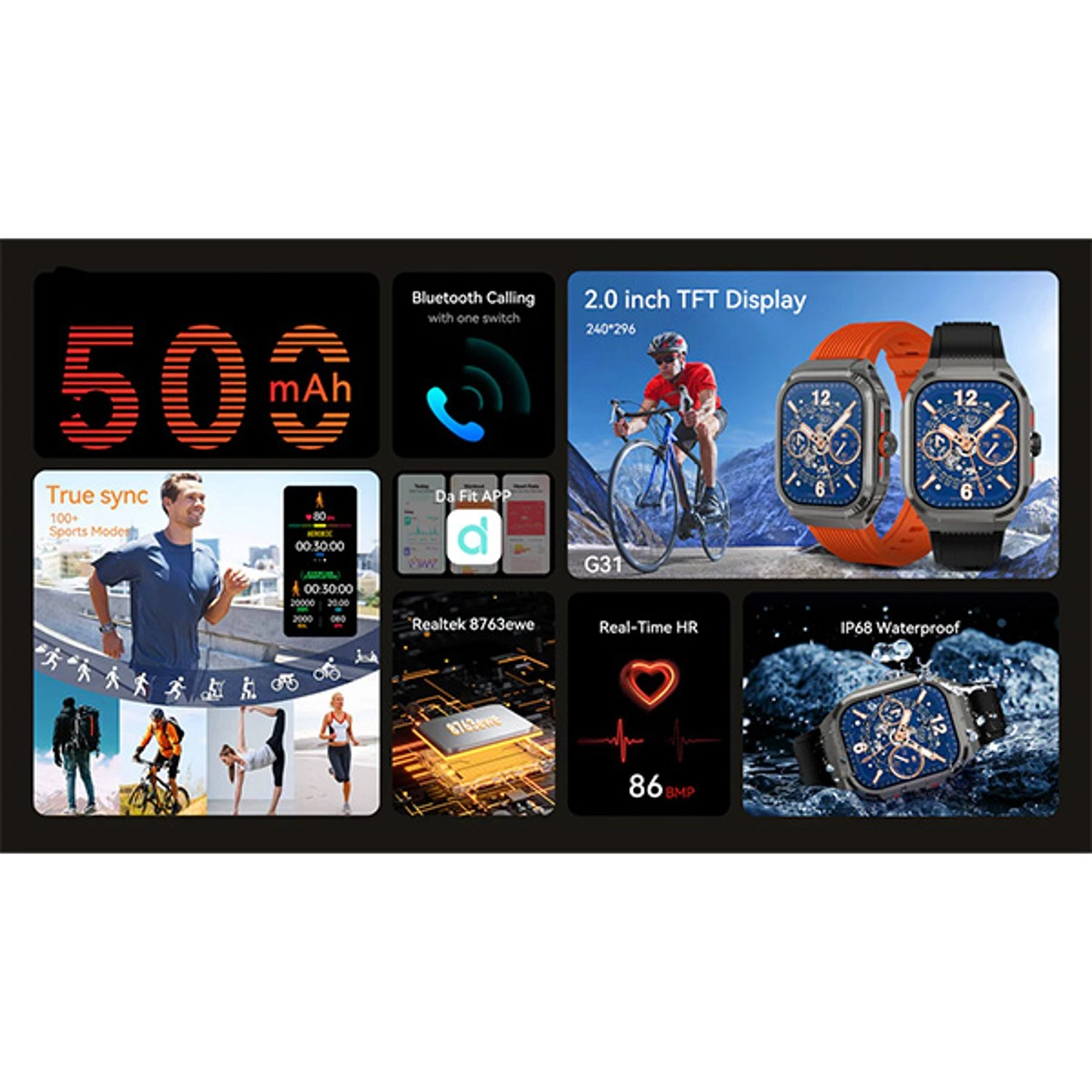 Actilife Smart Watch