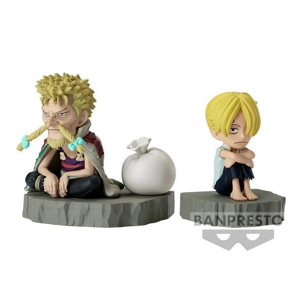One Piece World Collectable Figure Log Stories Sanji & Zeff