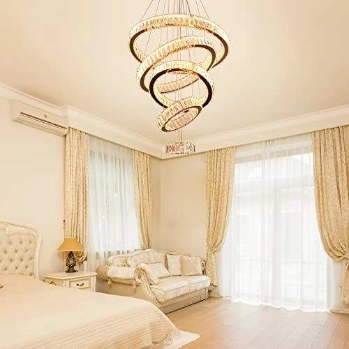 5 Rings Pendant Light - Cool White/Warm White/Natural White Dimmable