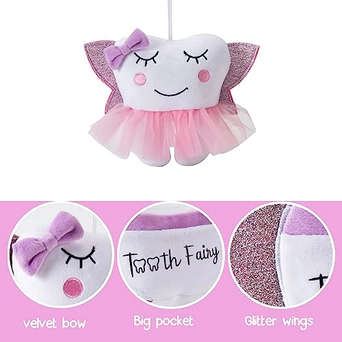 Tooth Fairy Pillow - Pocket Ballet Doll Pink Ages 4+