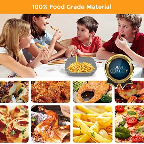 Air Fryer Silicone Liner - Silicone 2 Pack