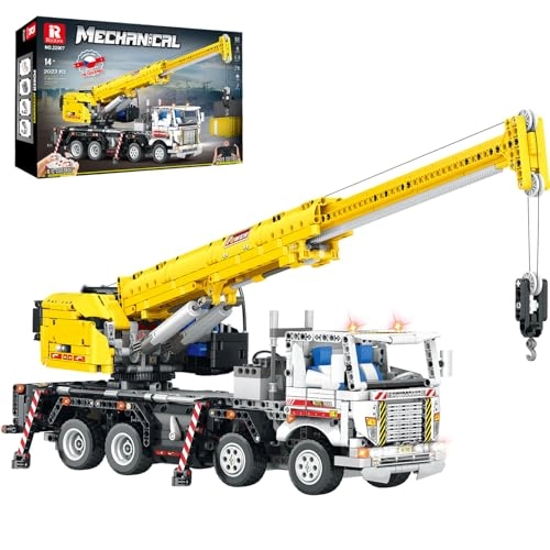 Automatic Crane Building Kit (22007) - 2206 Pieces Remote Control