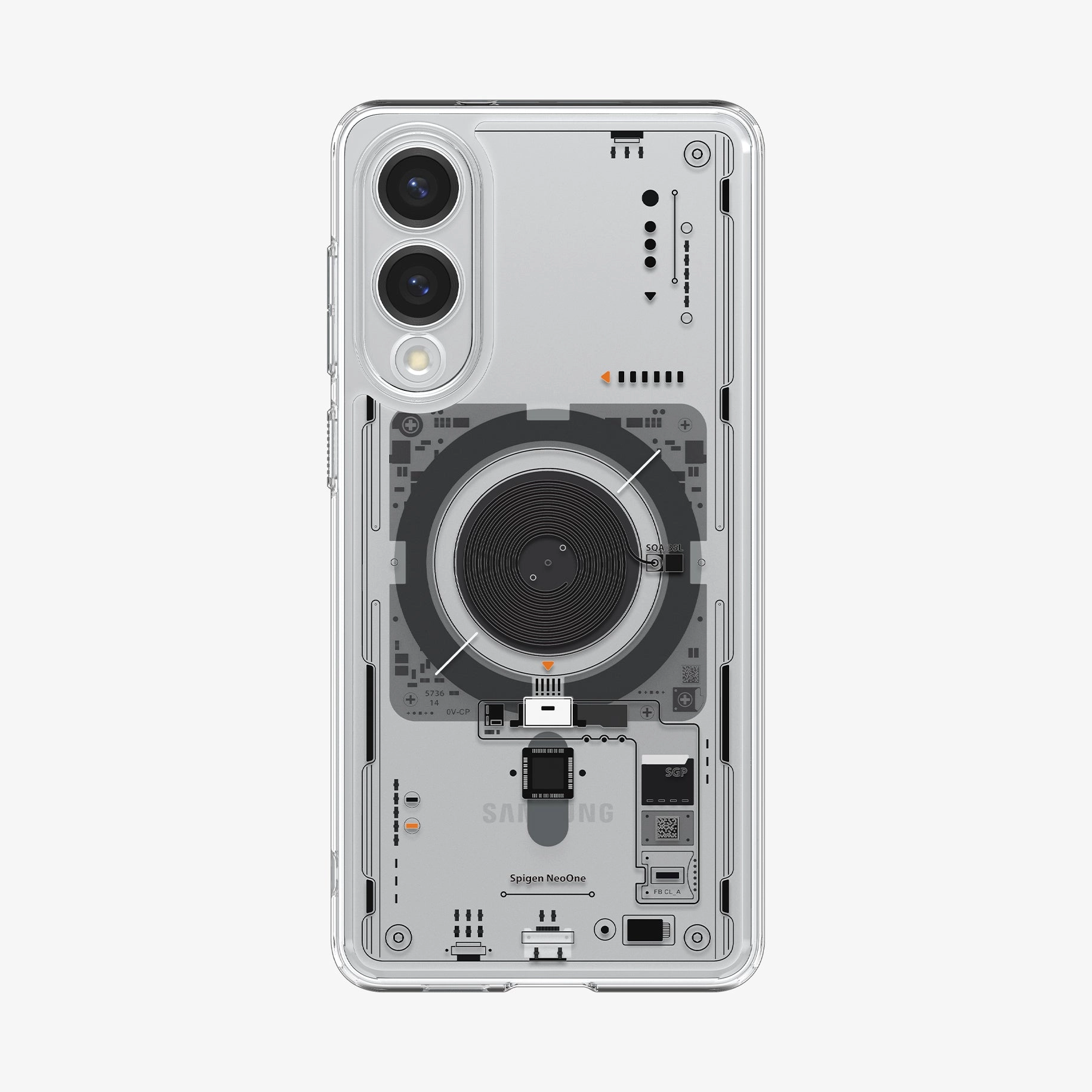Spigen Ultra Hybrid MagFit Case with MagSafe for Samsung Galaxy S25 EDGE - TPU polycarbonate
