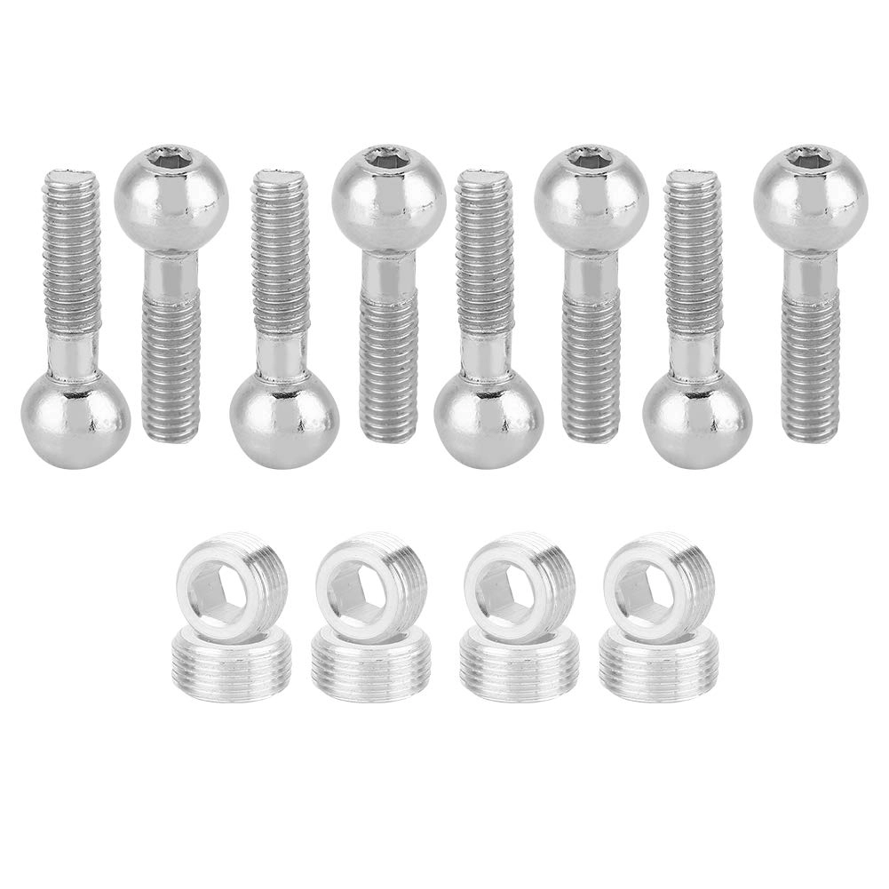 Morelian 02152 Ball Head Screw - 1/10 White Galvanized