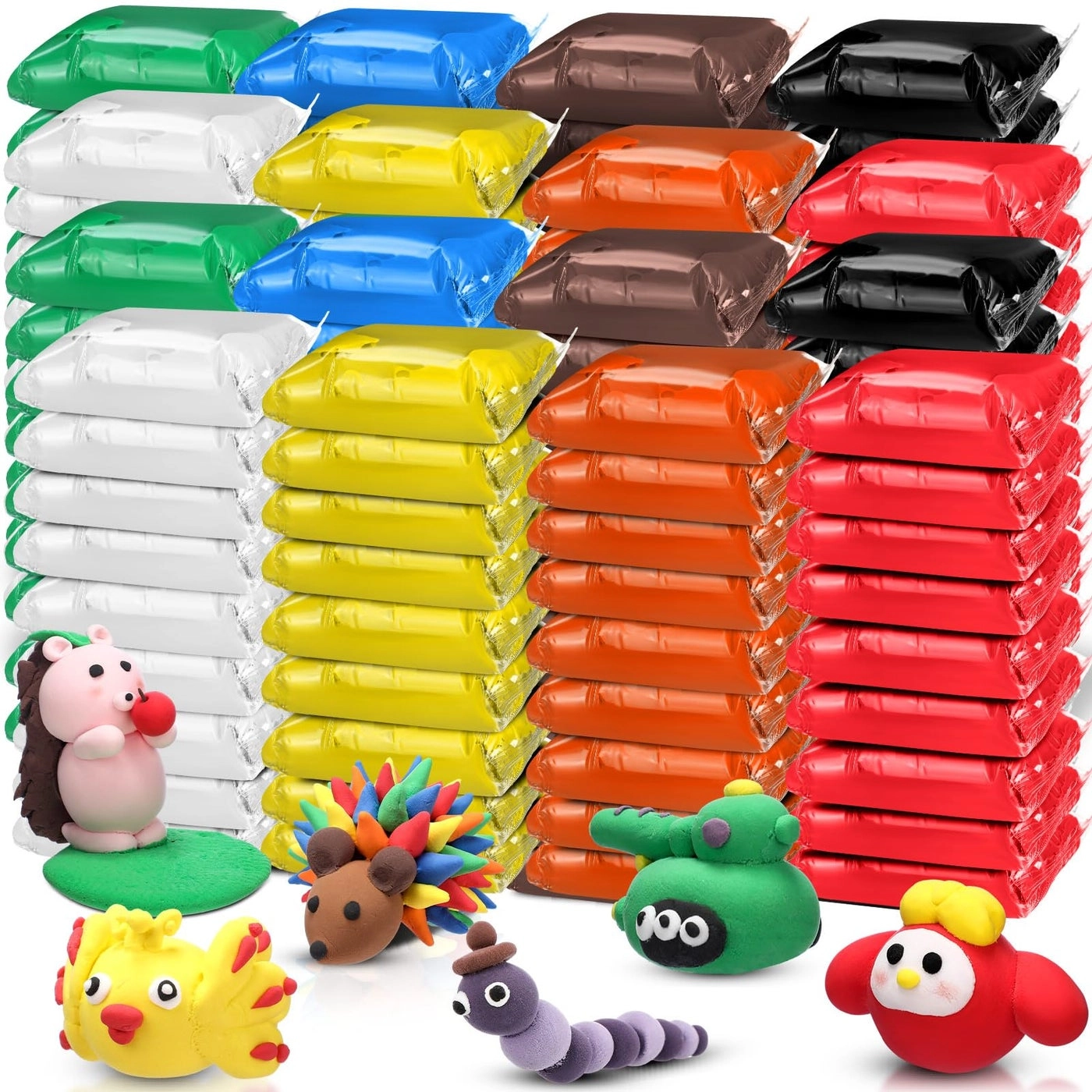 Air Dry Clay - 76oz 144pcs.