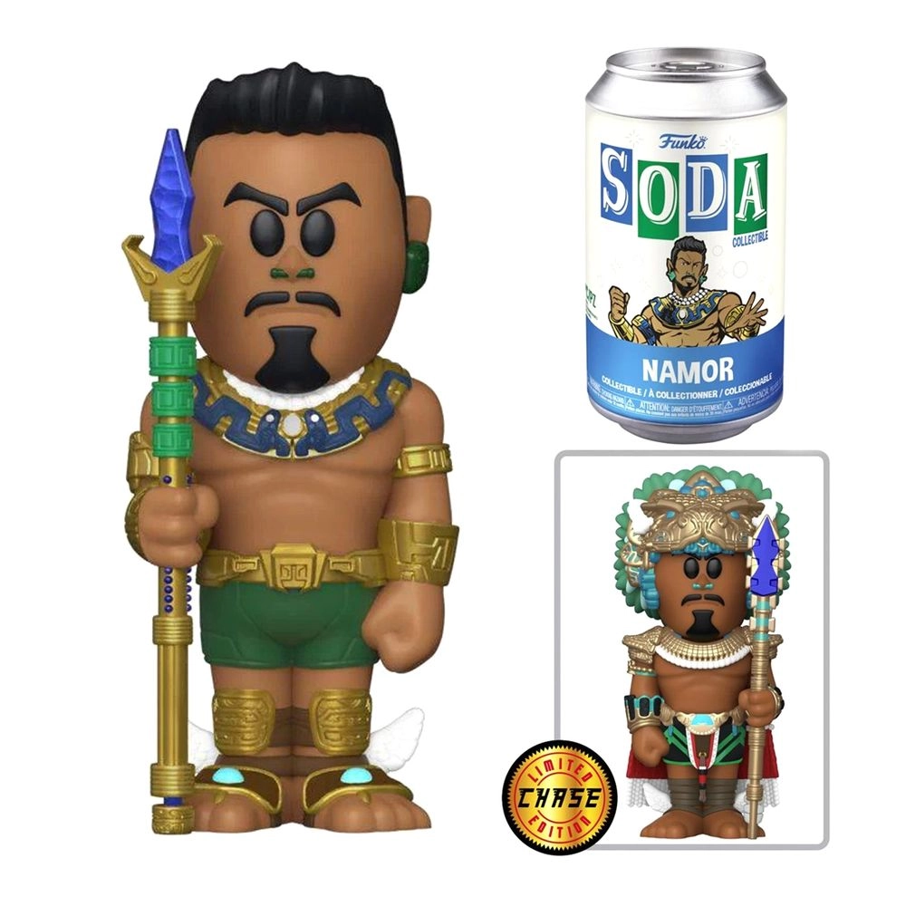 FUNKO TOYS Namor - Black Panther Wakanda Forever - Funko Pop! Vinyl Soda (12.3 cm) (FU68808)