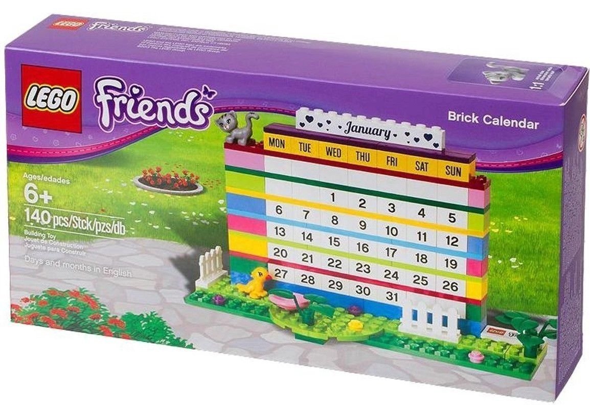 LEGO Friends Brick Calendar - baby chick and kitten 140pcs