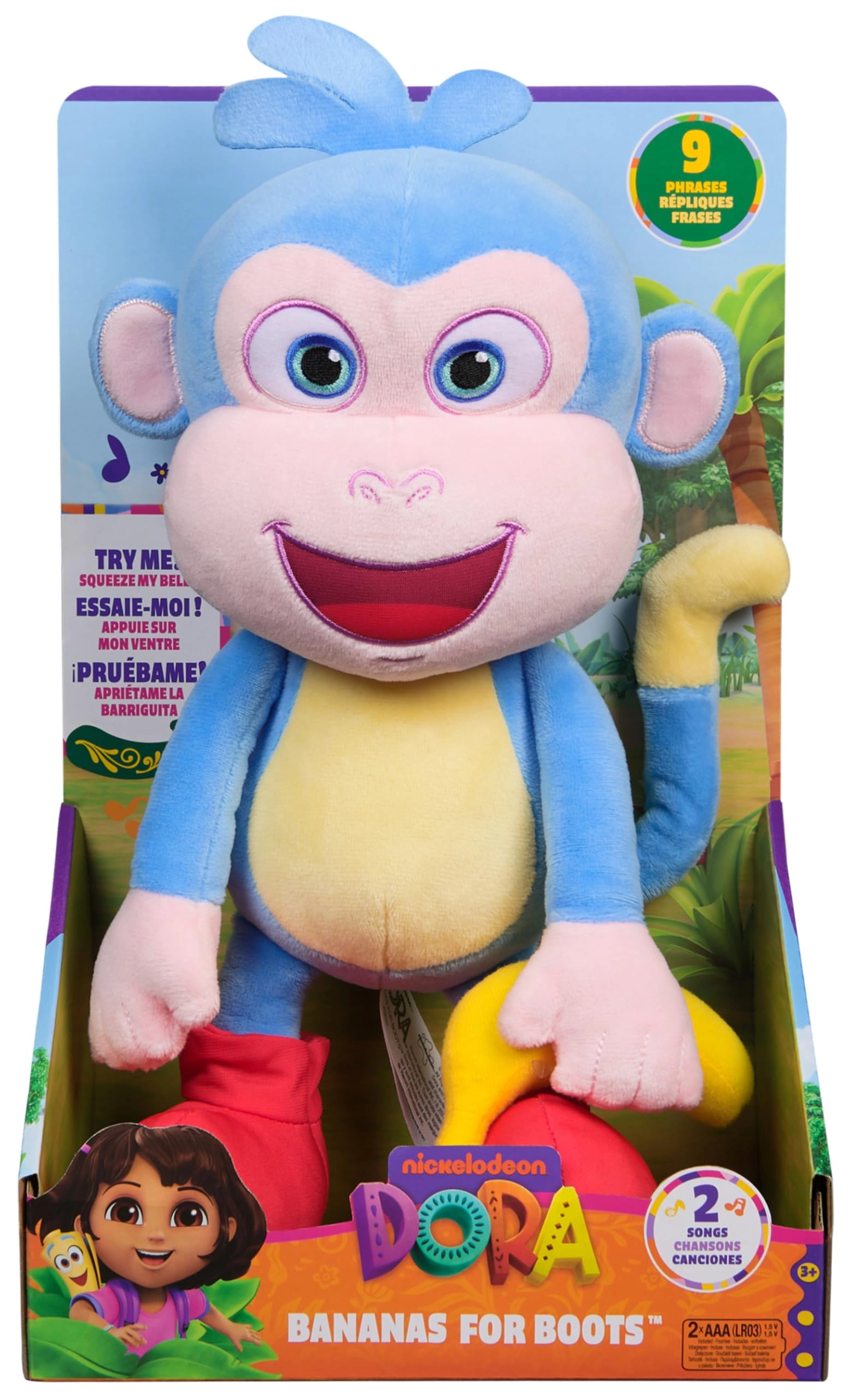 Spin Master Boots - SINGING PLUSH