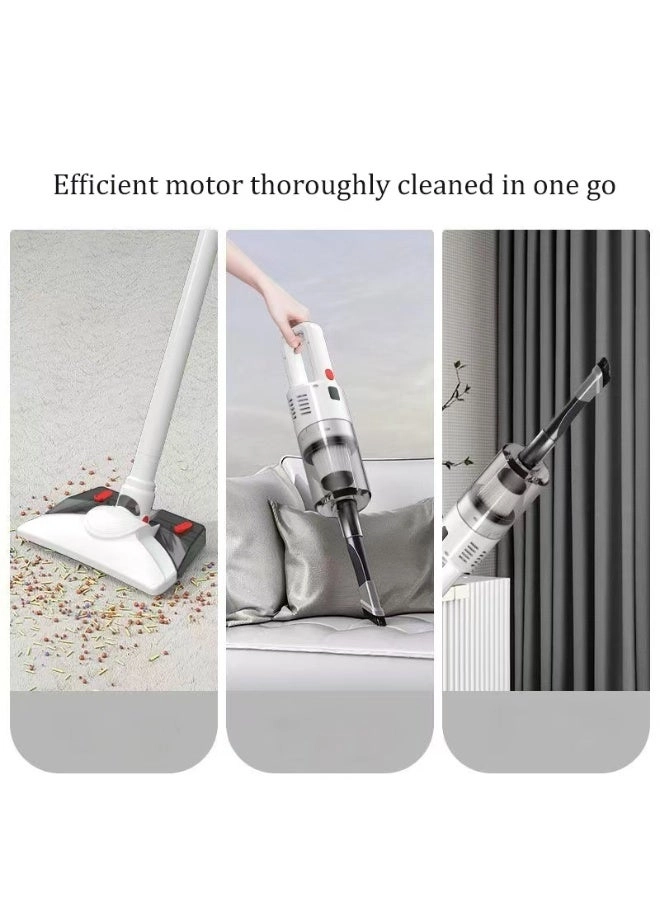 Cordless Vacuum Cleaner - 15000PA 50min 2-in-1