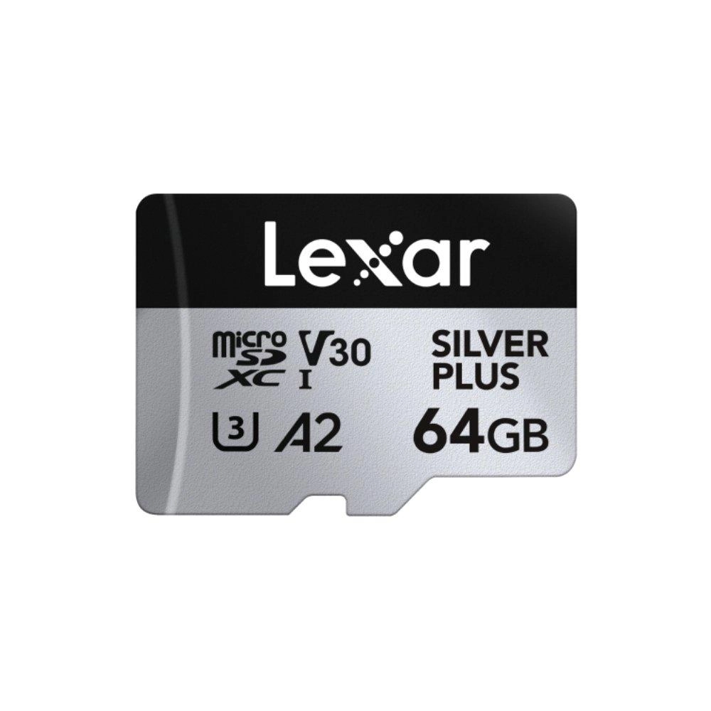 Professional SILVER PLUS microSDXC U3 64GB