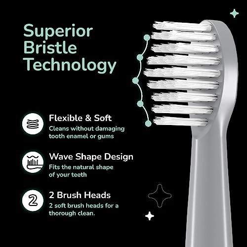 SPARK - Rechargeable 2 Brush Heads 5 Modes