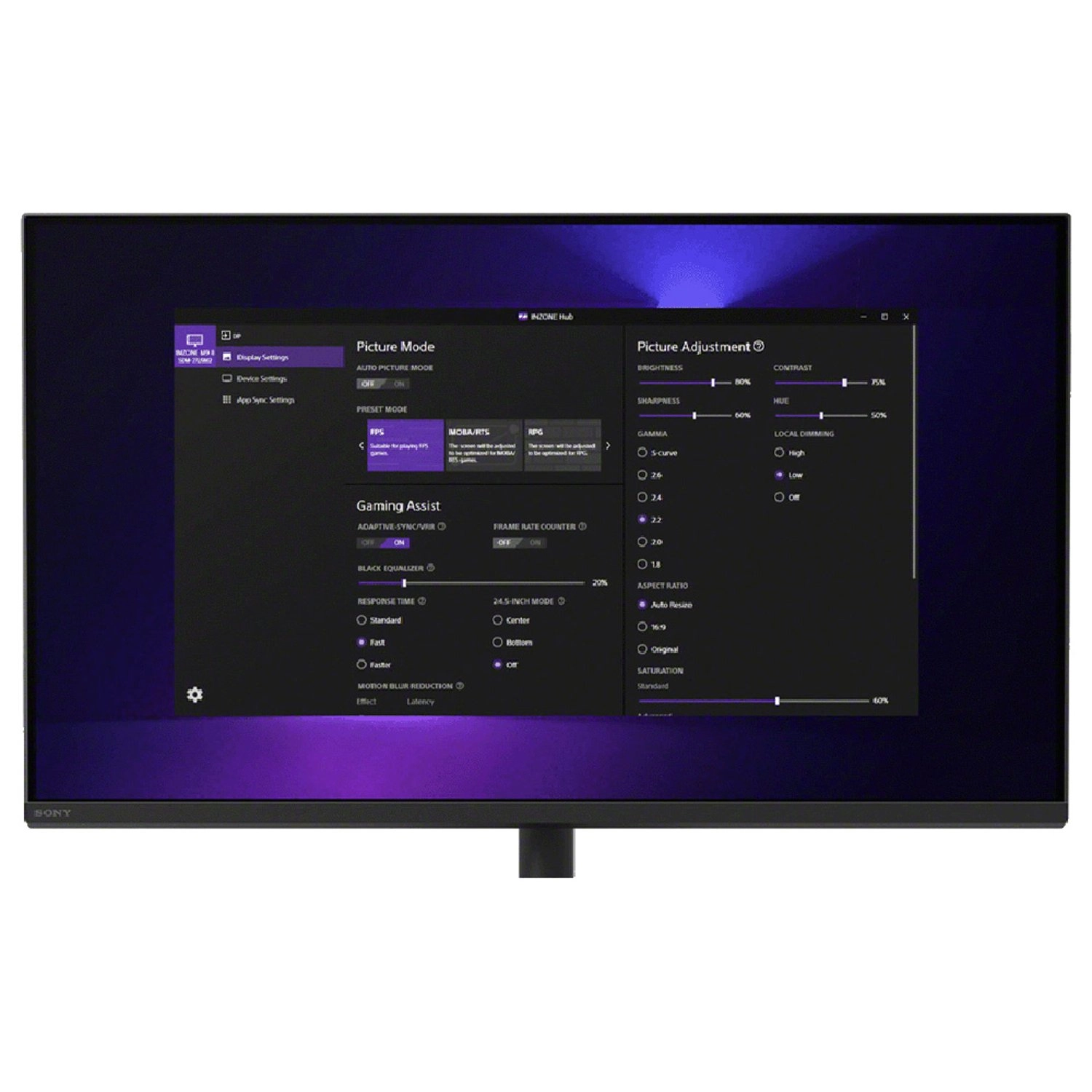 Inzone M9 II - SDM-27U9M2 27 Inch 3840 X 2160