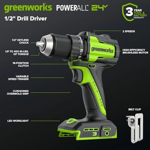 24V BL Drill Driver - 2Ah KIT