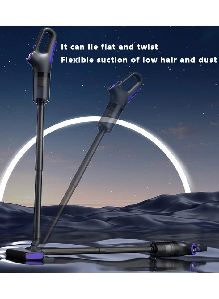 Cordless Vacuum Cleaner - 15000PA 50min 2-in-1