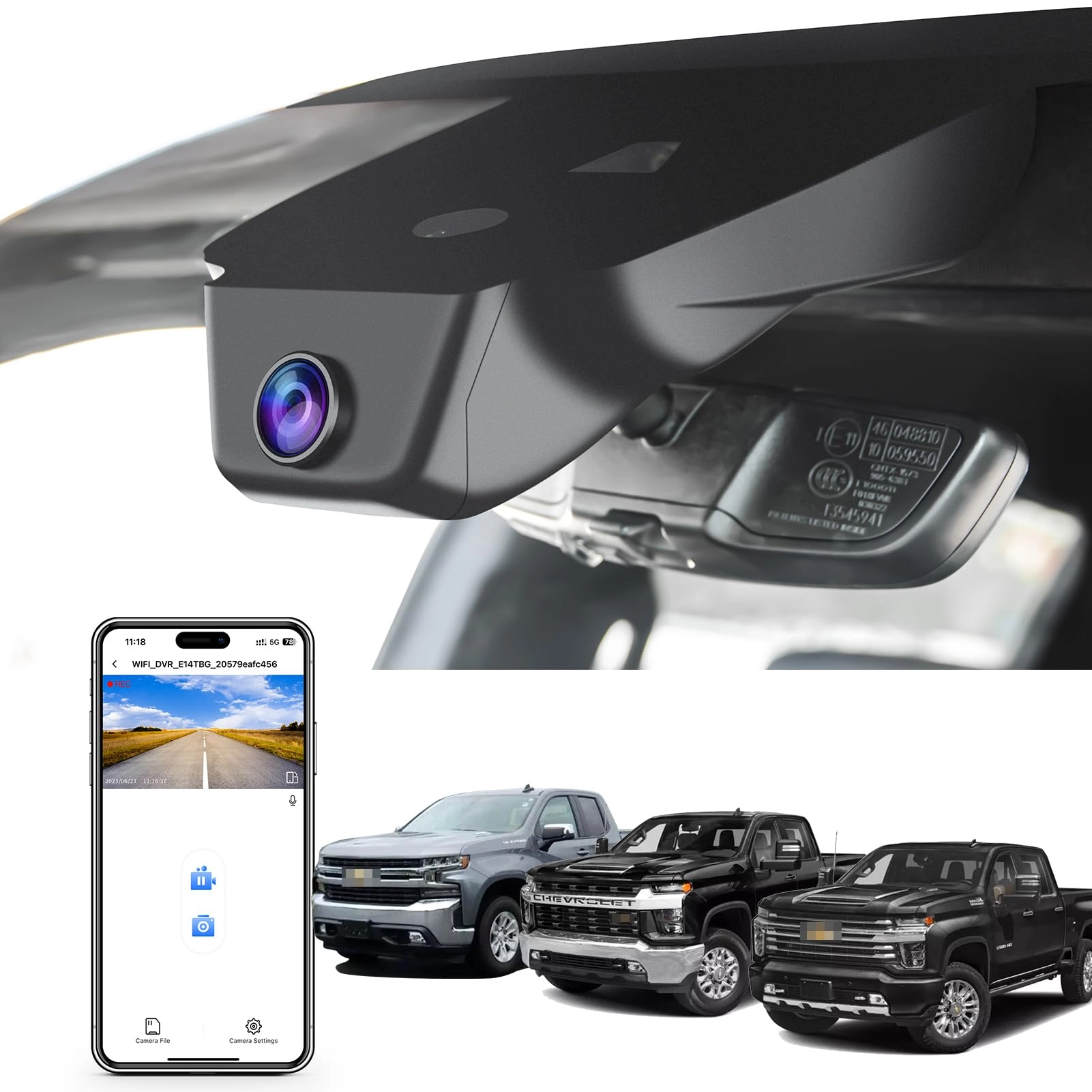 mangoal C 3840x2160 - for 2022-2025 Chevy Silverado 1500 2500 HD/3500 HD