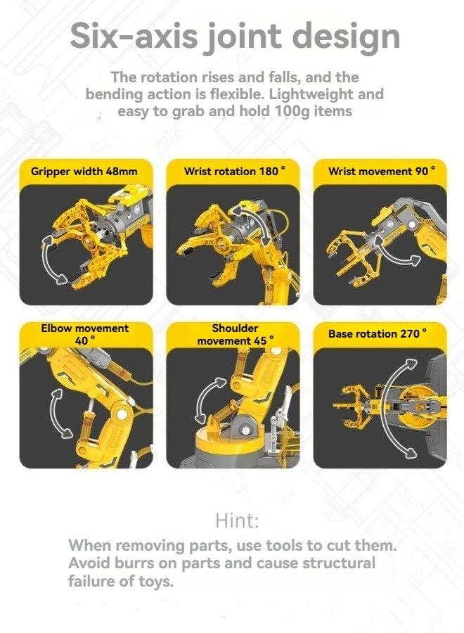 hydraulic robotic arm