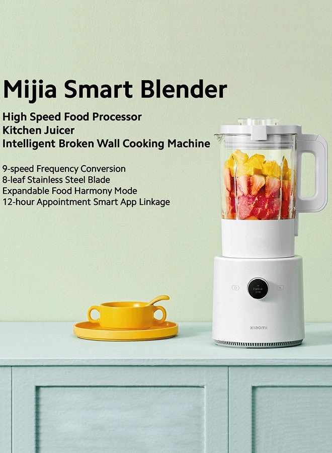 Smart Blender - Hot & Cold Dual-Mode, 9-Speed Precision Control, OLED Touch Display