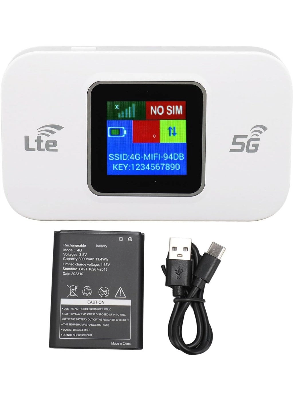 Portable WiFi Hotspot - 4G LTE 300Mbps