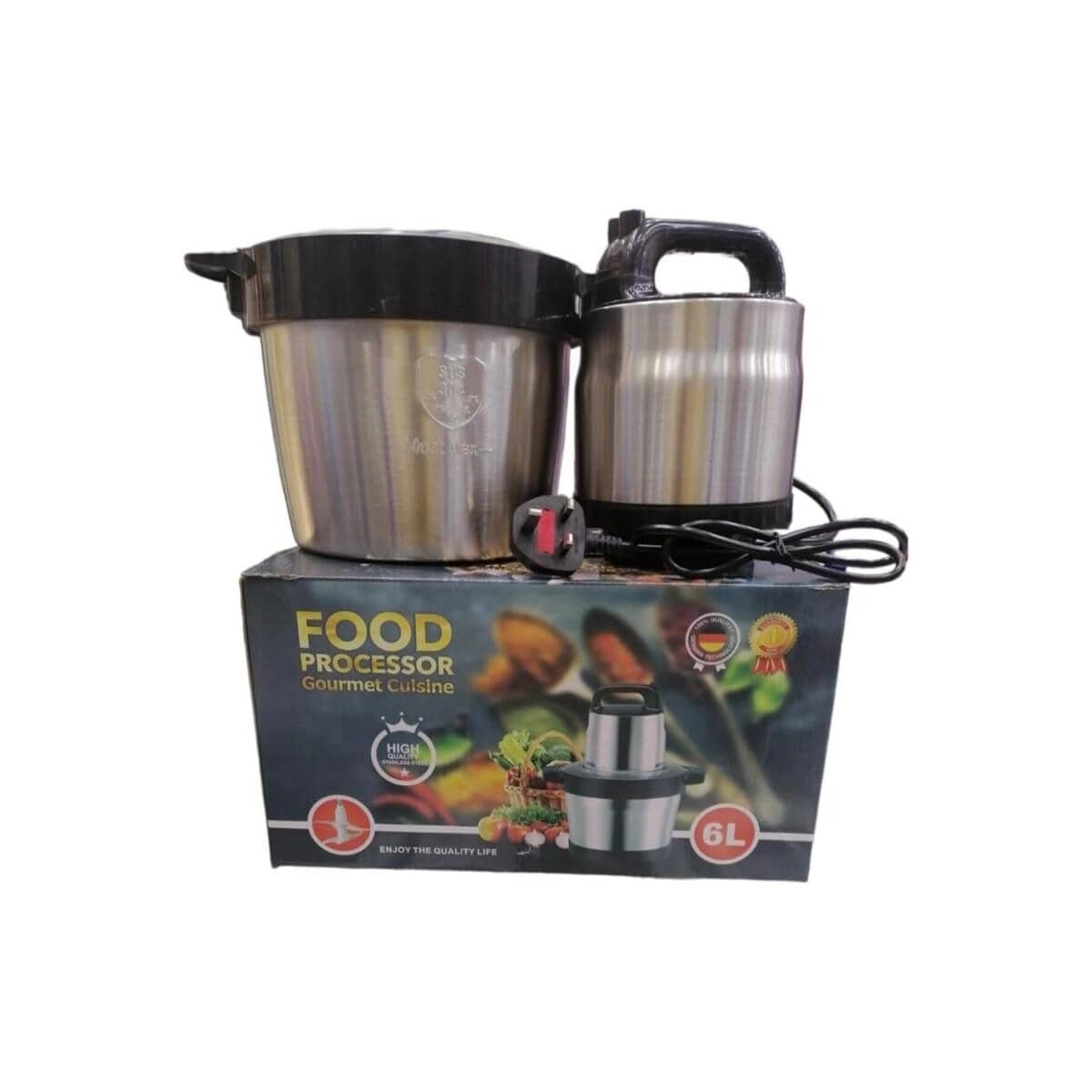 Meat Grinder - 6L Stainless Steel