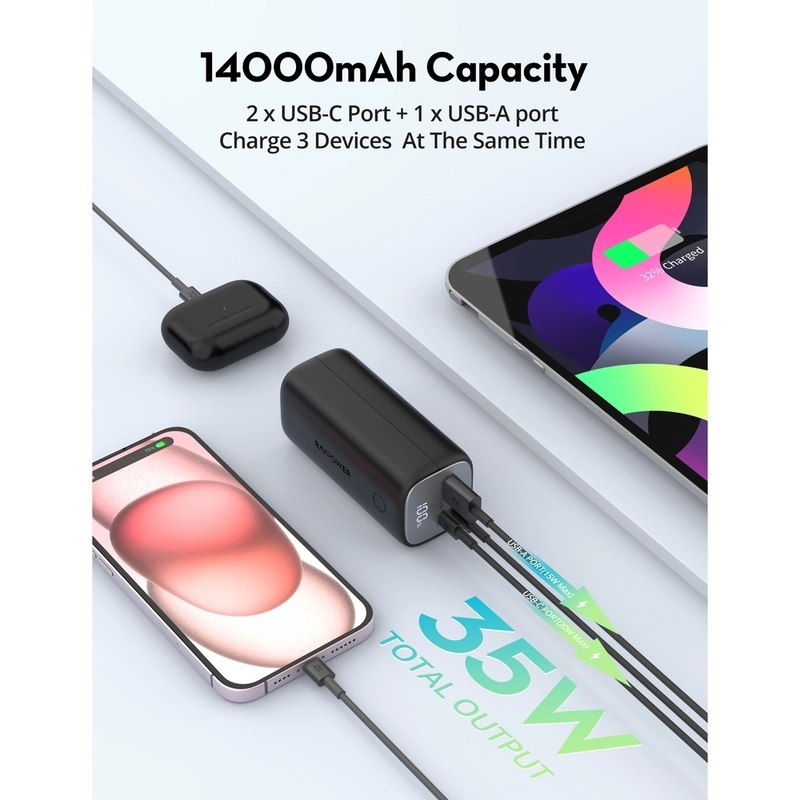 RP.PB208-MINIBK - 14000 mAh 30W