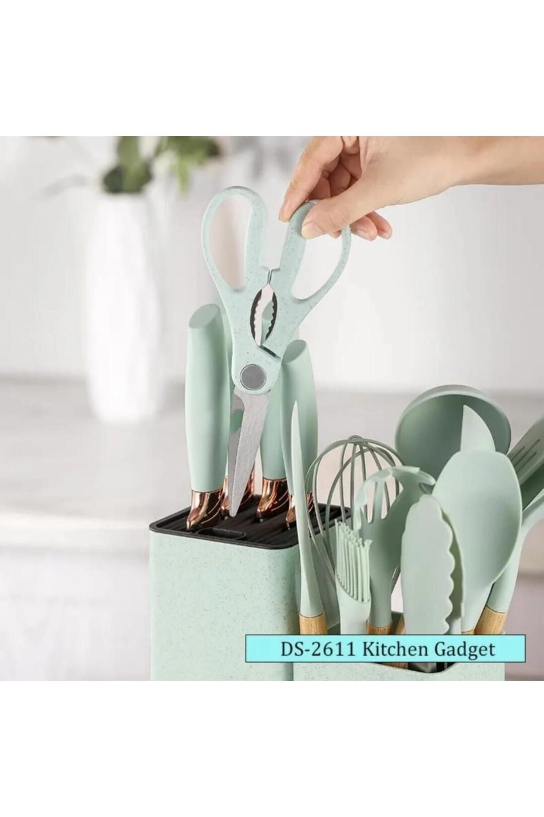 Silicone Cooking Utensil Set - 19-Pc