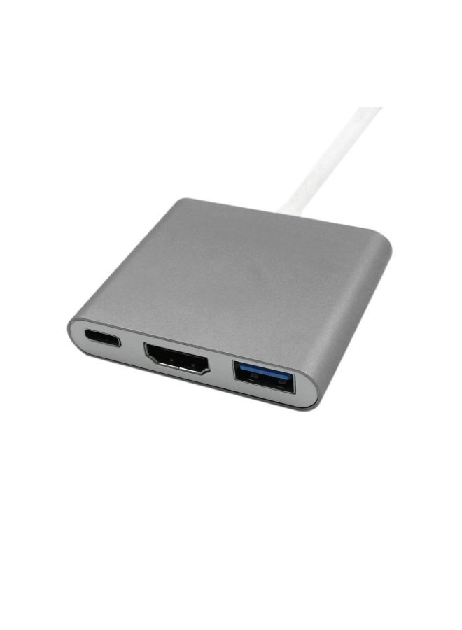 3-In-1 USB Hub