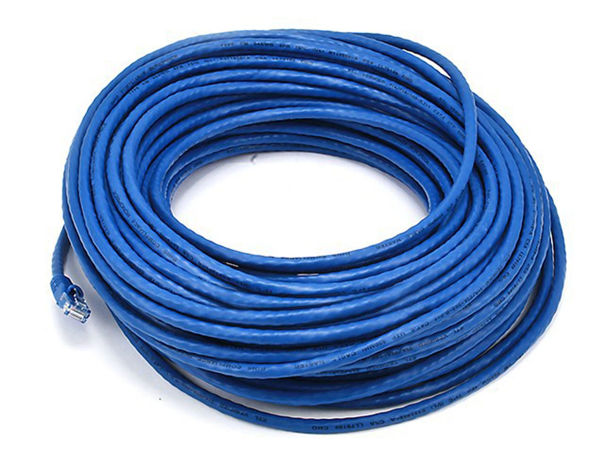 Cat6 Ethernet Patch Cable - 100 Feet