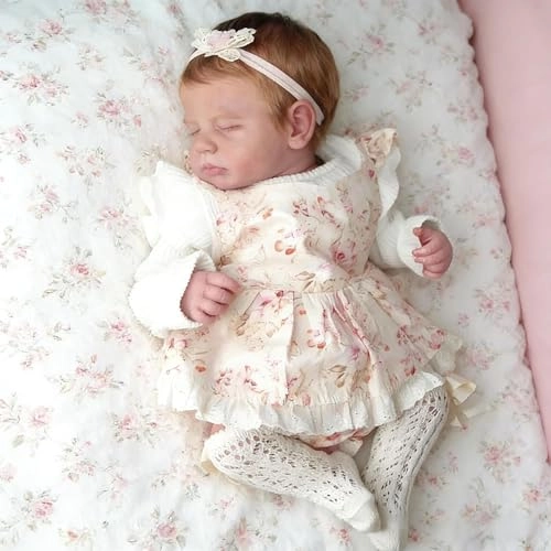Reborn Baby Doll - 20 Inch Silicone Girl Ages 3+