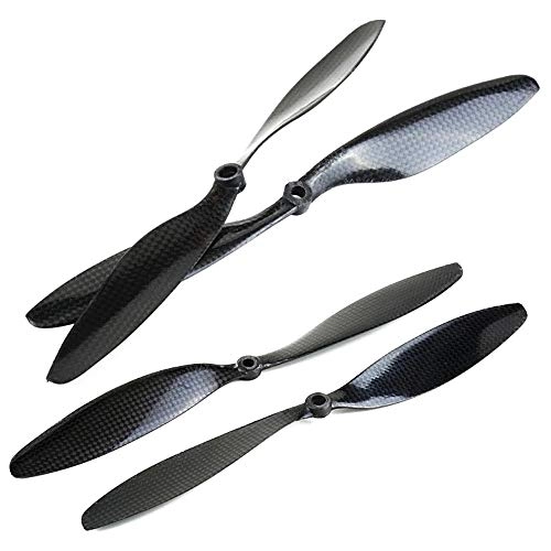 Folding Propeller - Carbon Fiber 2 Leaf