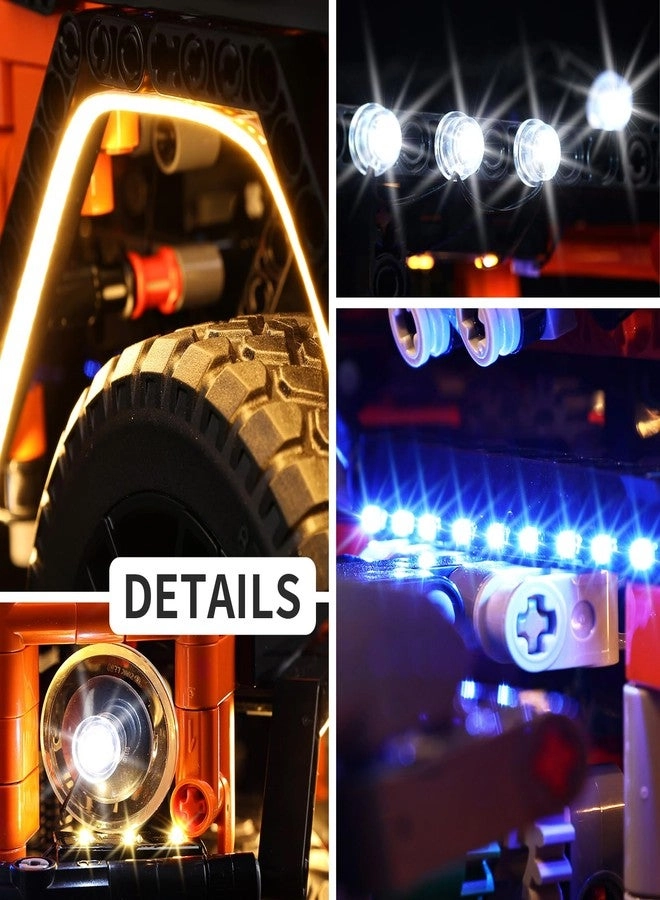 LED Light Kit - Compatible with Lego 42177 Set Technic Mercedes-Benz G 500